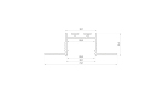 Profil LED LUMINES typ akin surowy 6,17 m