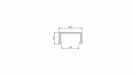 Profil LED LUMINES typ Fixo czarny lakierowany 2,02 m
