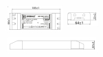 Zasilacz LED CobaltElectro PFV 24V 60W IP20 B