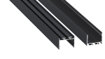 Profil LED LUMINES typ alba Rock Anthracite lakierowany 3 m