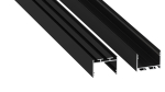Profil LED LUMINES typ alba czarny lakierowany 4,15 m