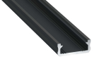 Profil LED LUMINES typ D czarny anodowany 3 m