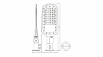 Lampa uliczna LED Stellar2 200W 22000 lm NW IP66