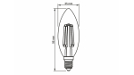 Źródło LED E14 6W G35 Filament Neutralna