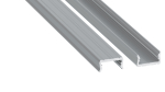 Profil LED LUMINES typ atom srebrny anodowany 2,02 m