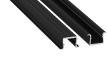Profil LED LUMINES typ axin czarny anodowany 4,15 m